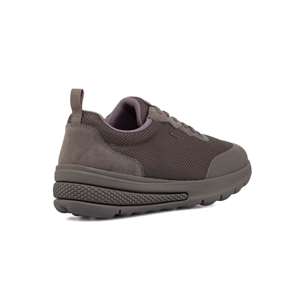 Sneakers grigie da uomo con suola e tessuto traspirante Geox