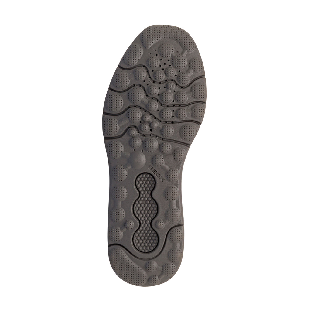 Sneakers grigie da uomo con suola e tessuto traspirante Geox