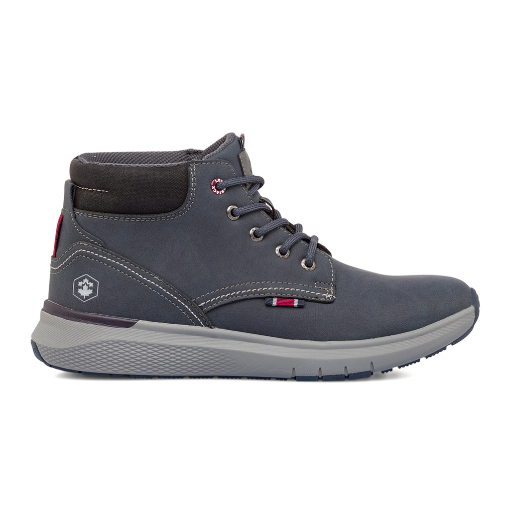 Sneakers casual alte da uomo grigie Lumberjack Neil