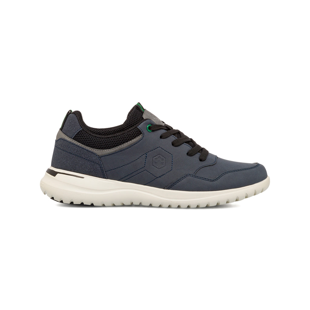 Sneakers casual da uomo blu con logo Lumberjack