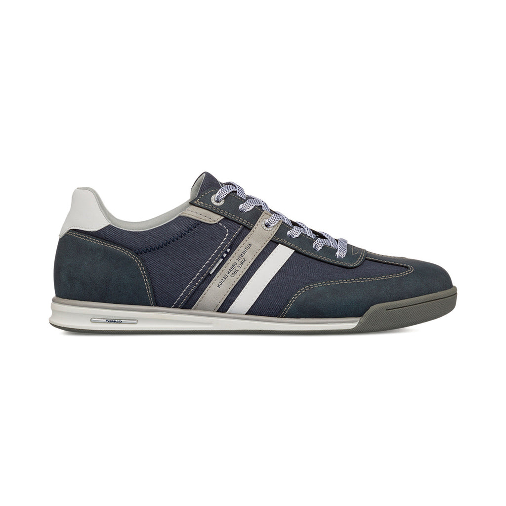 Sneakers casual blu jeans da Uomo con logo Glams
