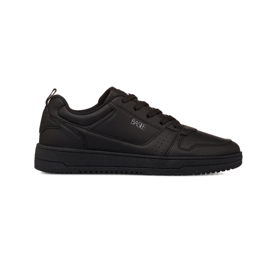 Sneakers nere da Uomo con logo laterale in contrasto Basile