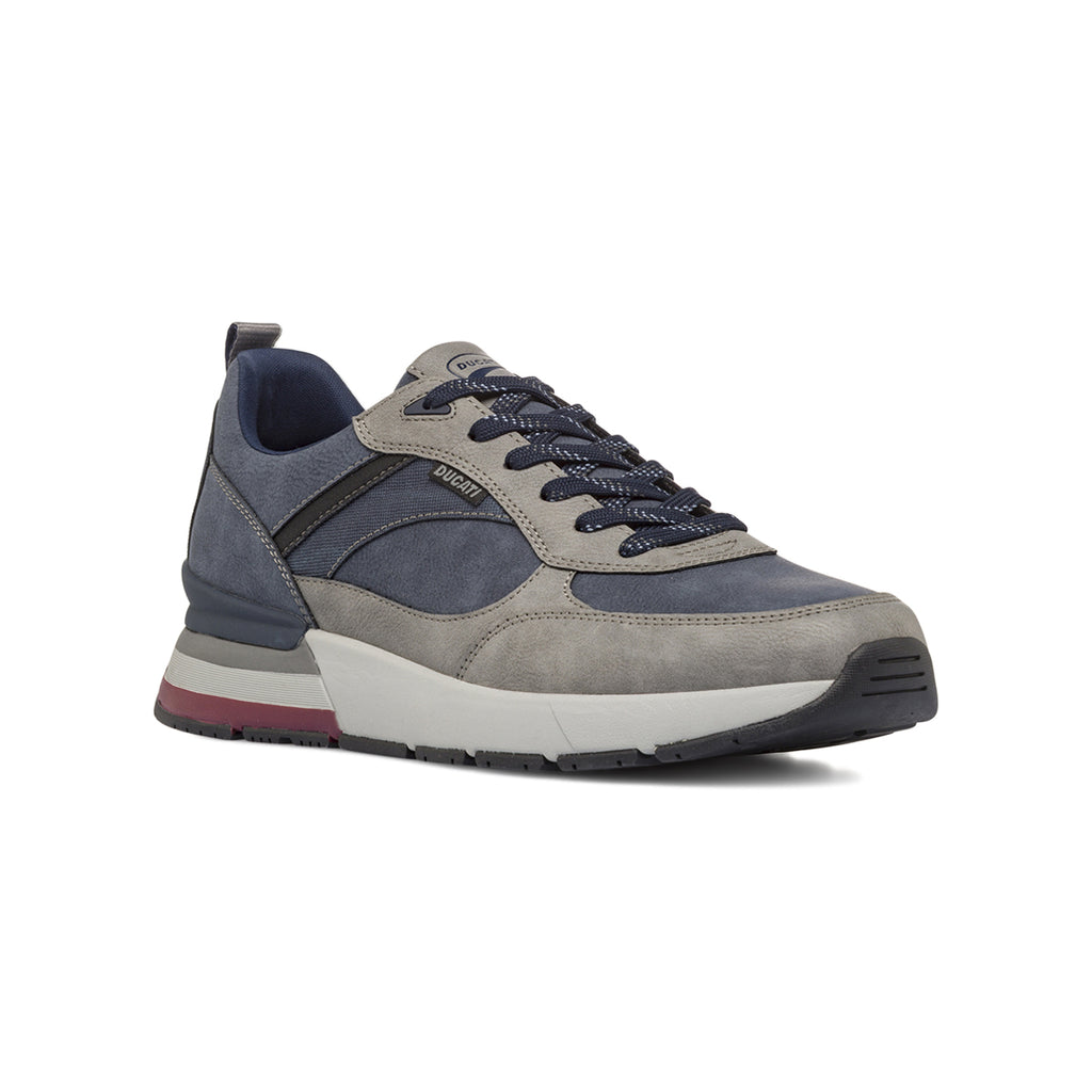 Sneakers blu da Uomo con dettagli Grigi Ducati