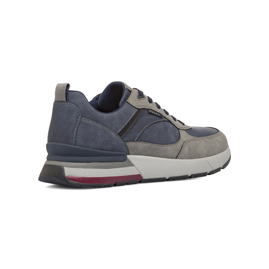 Sneakers blu da Uomo con dettagli Grigi Ducati