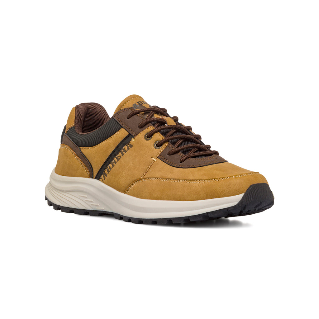 Sneakers ocra con inserti marroni da Uomo Carrera Jeans