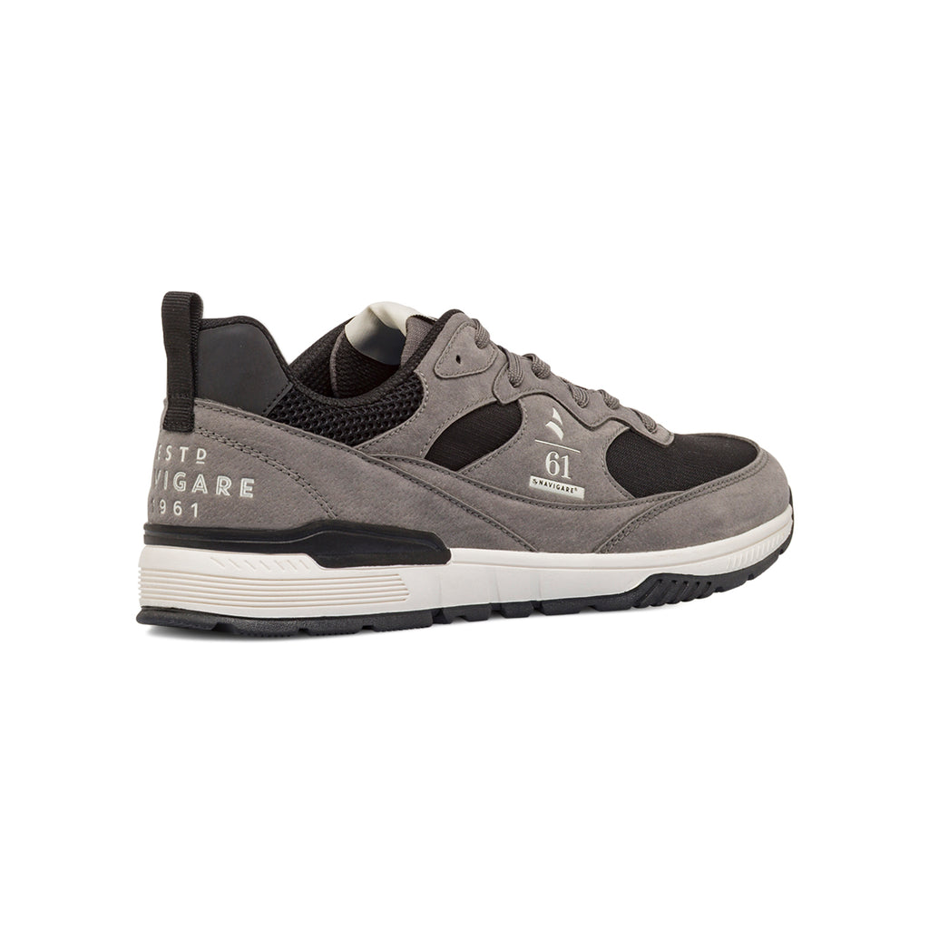 Sneakers Grigie da Uomo con inserti in contrasto Navigare