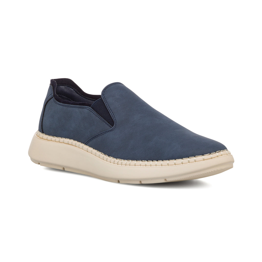 Scarpe slip-on casual da uomo blu navy P Soft
