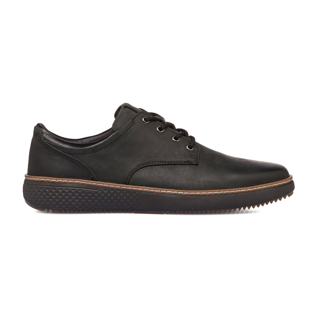 Scarpe eleganti comfort nere da uomo in pelle Primopiano