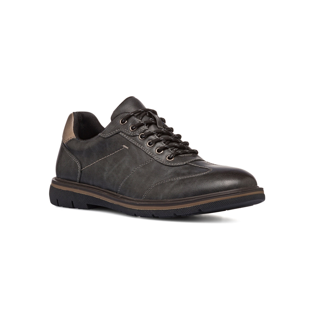 Sneakers eleganti nere effetto vintage da uomo Riflessi Urbani