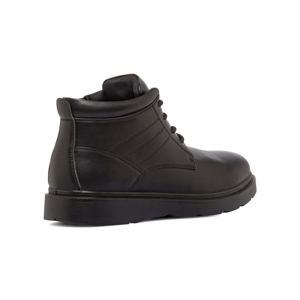 Scarponcini comfort neri da Uomo con cuciture decorative P Soft