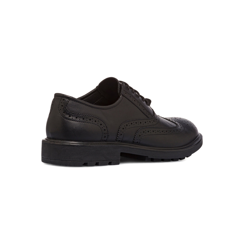 Stringate oxford nere da uomo in pelle Primopiano