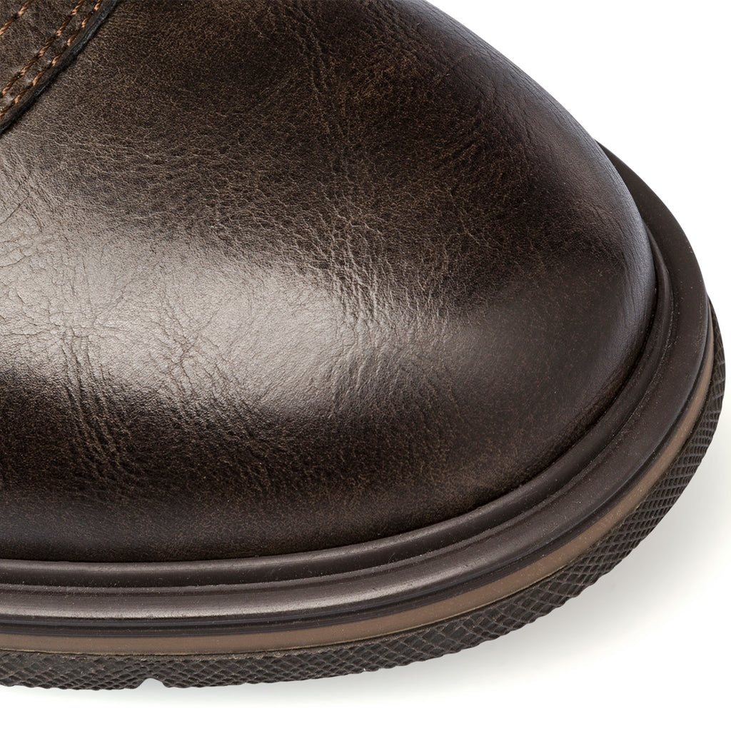 Scarponcini marroni effetto vintage da uomo Riflessi Urbani