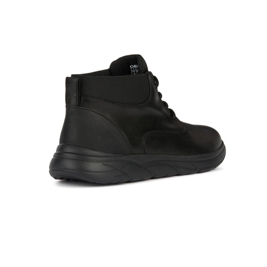 Scarpe eleganti e traspiranti da Uomo nero Geox in Pelle