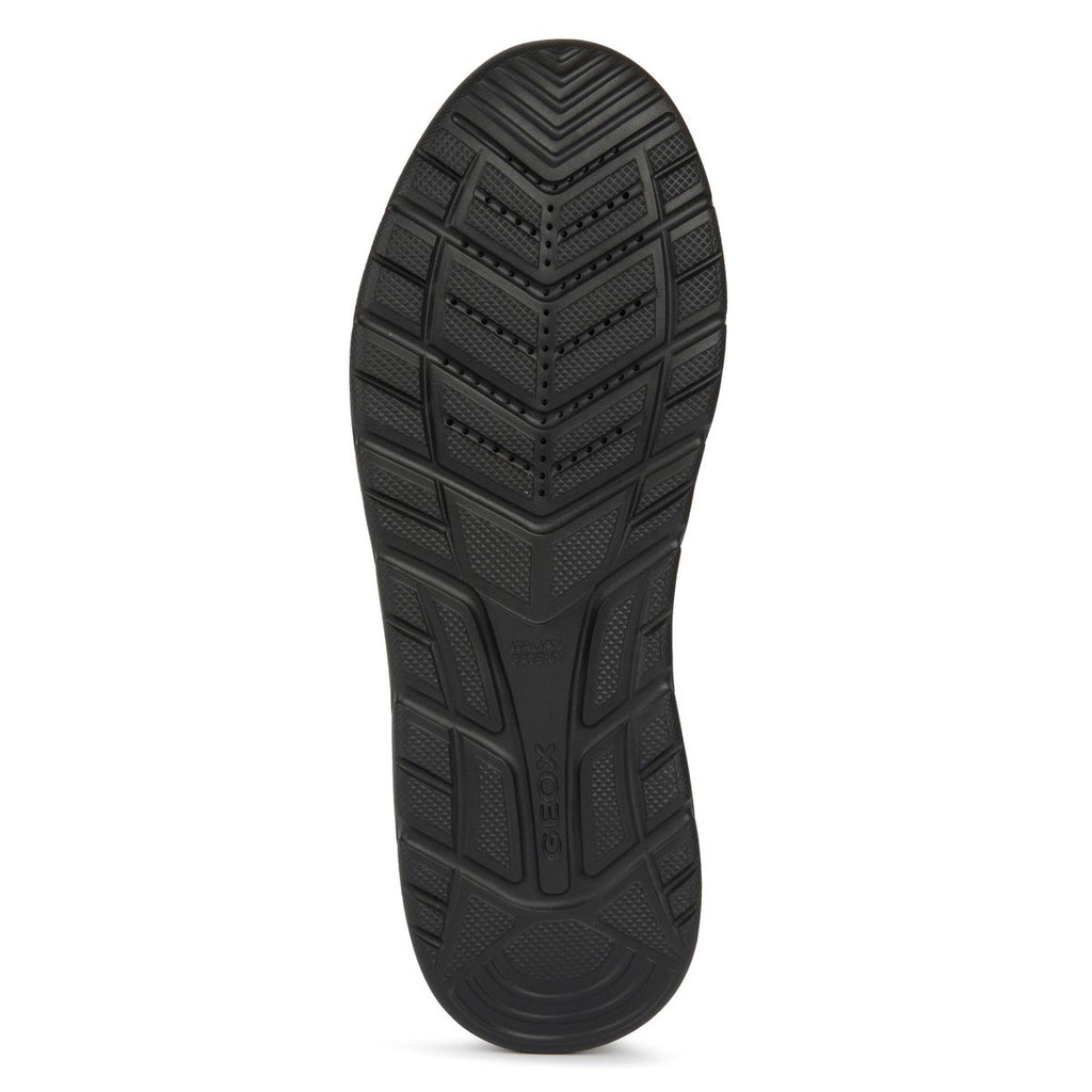 Scarpe eleganti e traspiranti da Uomo nero Geox in Pelle