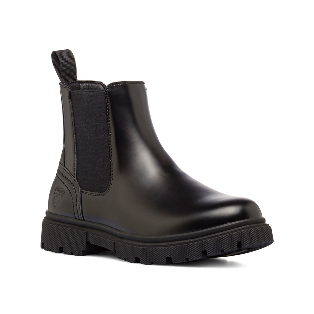 Sivaletti Chelsea da uomo neri Ducati con suola chunky