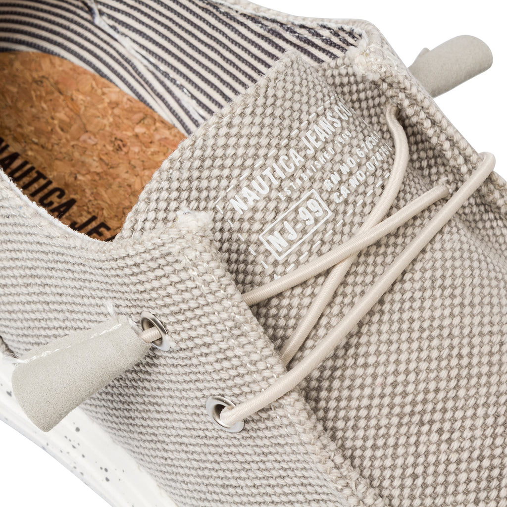 Scarpe casual beige in tessuto da uomo Nautica Melis