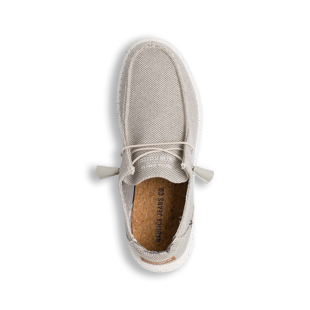 Scarpe casual beige in tessuto da uomo Nautica Melis