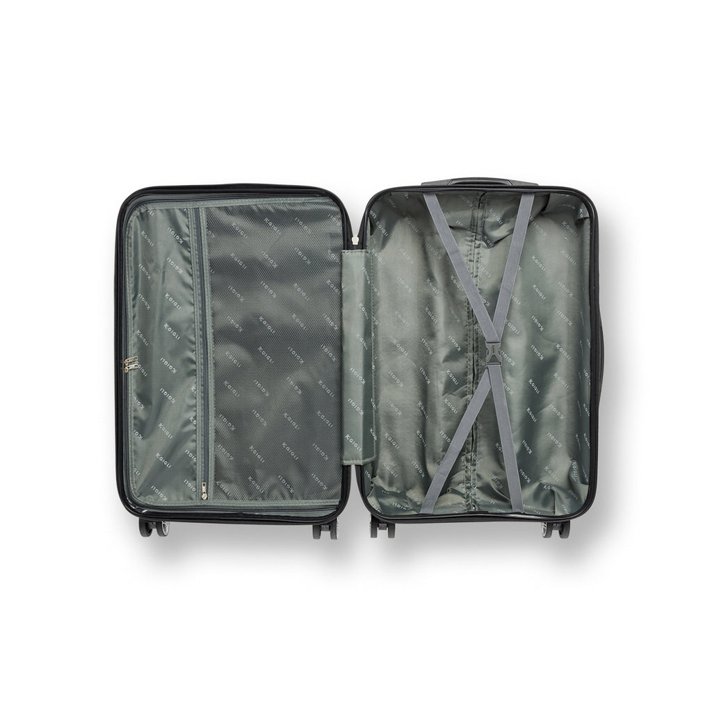 Trolley bagaglio a mano nero in ABS Romeo Gigli