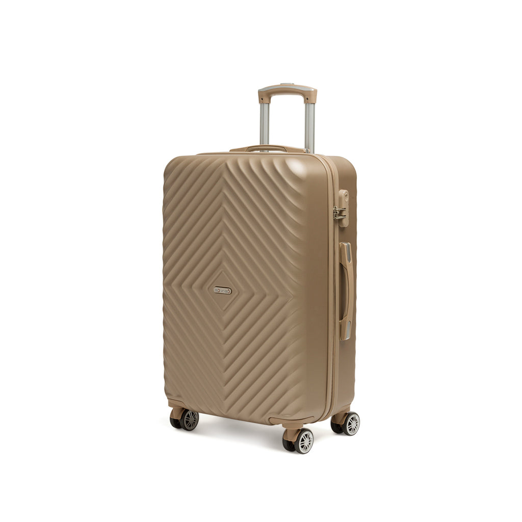 Trolley medio champagne in ABS Govago
