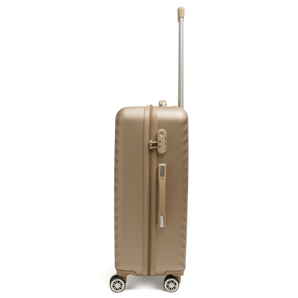 Trolley medio champagne in ABS Govago