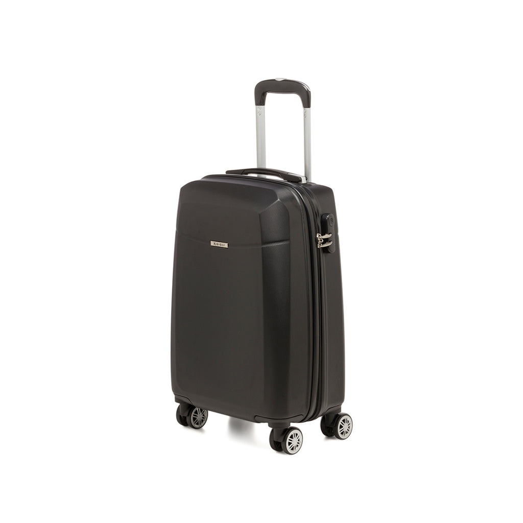 Trolley bagaglio a mano nero in ABS Romeo Gigli