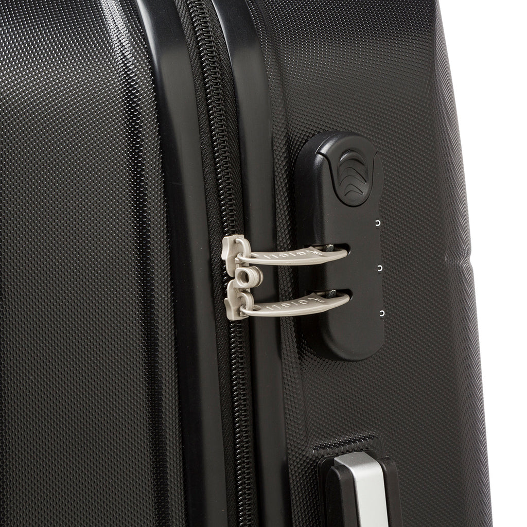 Trolley bagaglio a mano nero in ABS Romeo Gigli