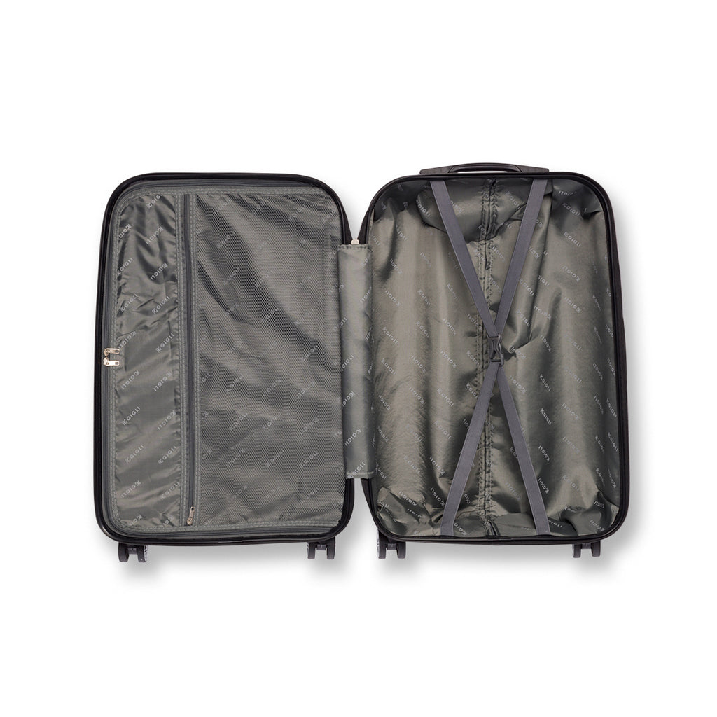 Trolley bagaglio a mano nero in ABS Romeo Gigli