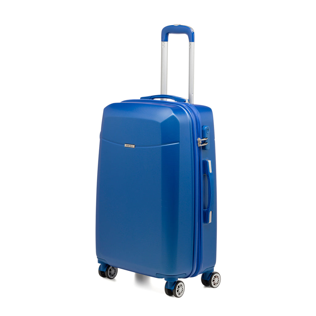 Trolley medio blu in ABS Romeo Gigli