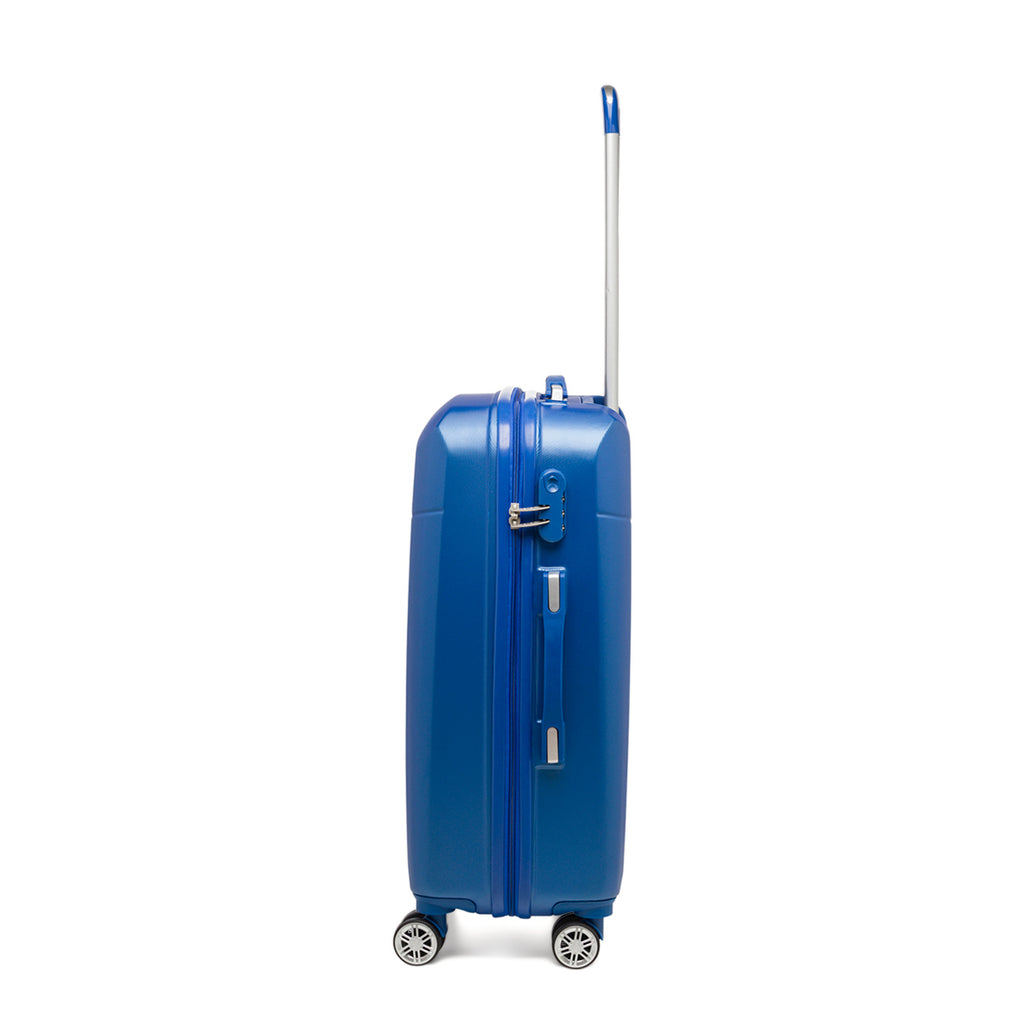 Trolley medio blu in ABS Romeo Gigli