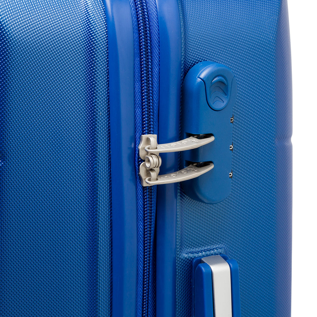 Trolley medio blu in ABS Romeo Gigli
