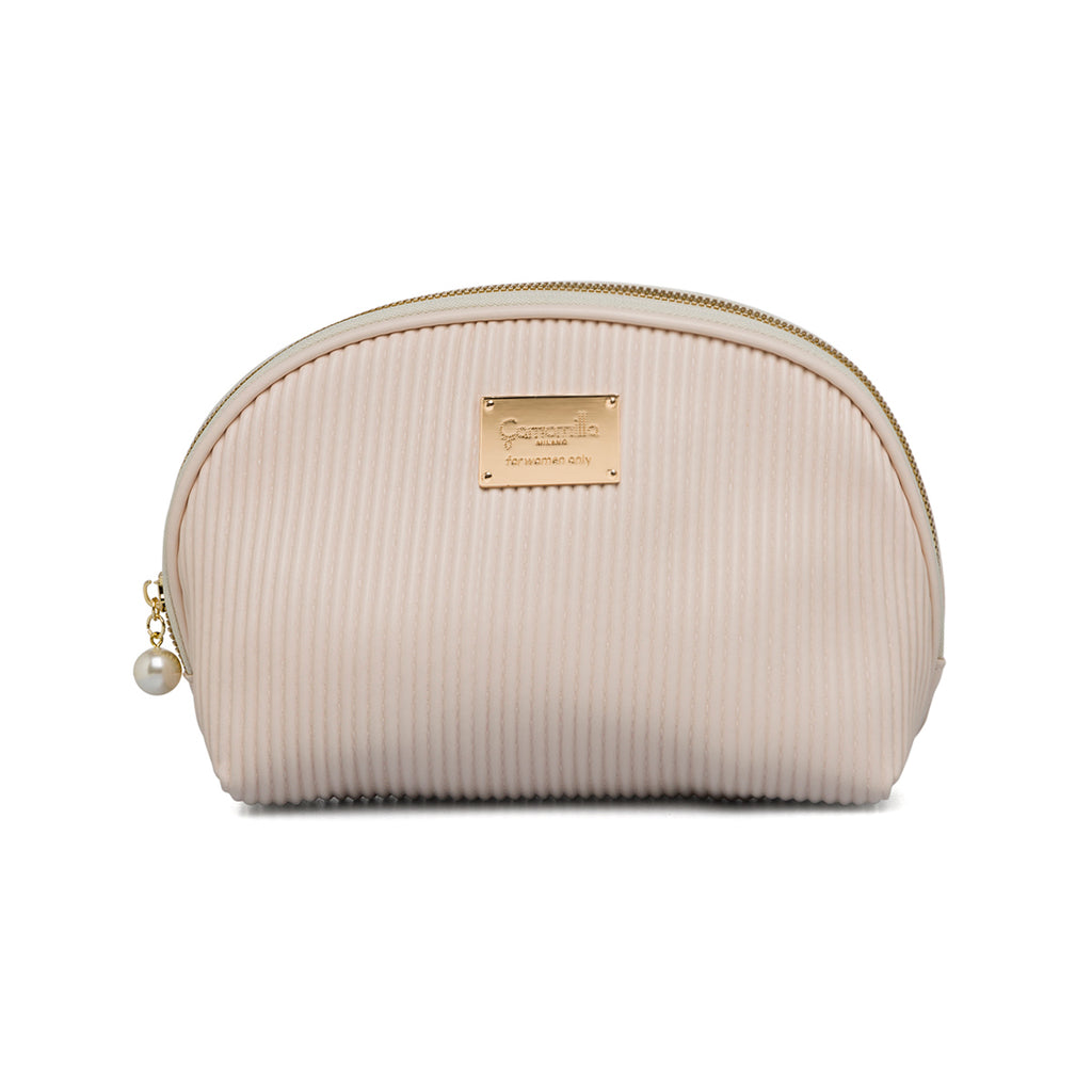Astuccio effetto plisse bianco latte da donna Camomilla Milano