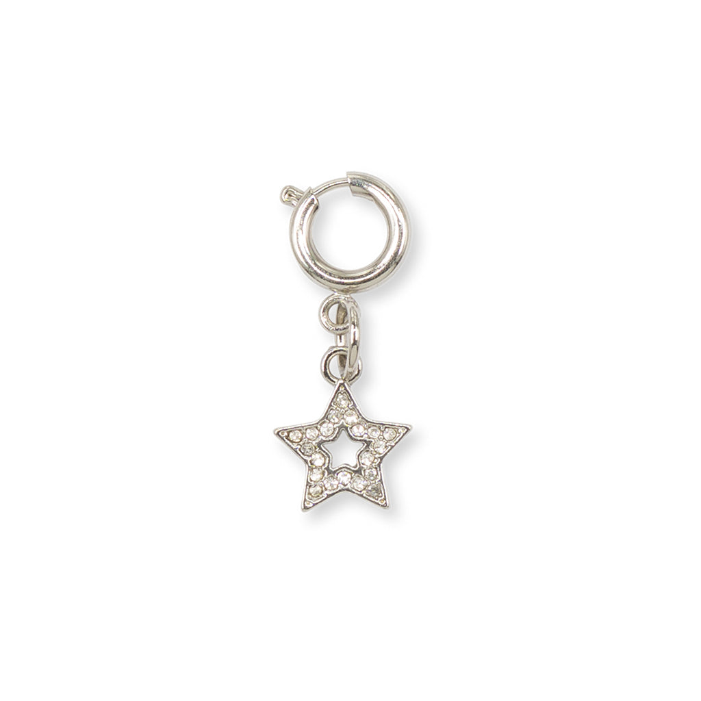 Charm Stella strass argento decorazione per scarpe Lora Ferres