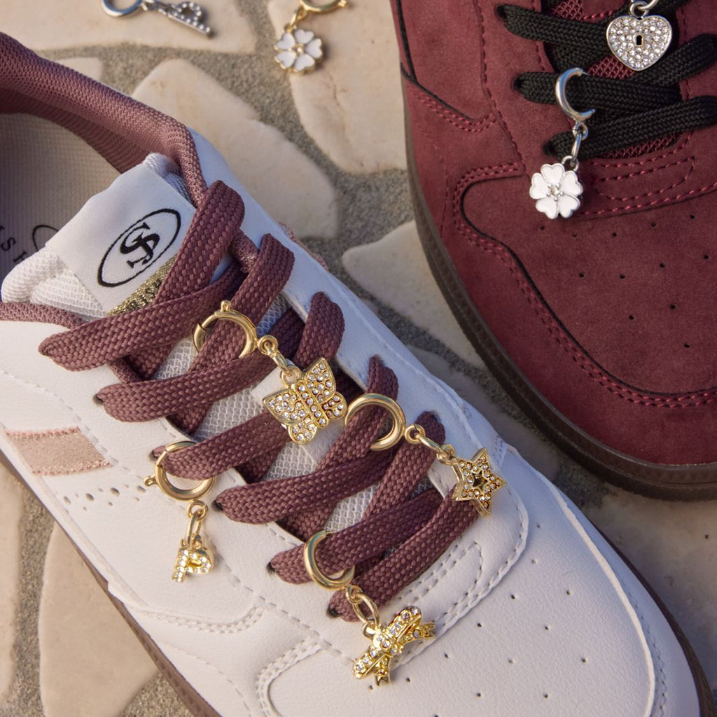 Charm Fiocco strass oro accessorio chic decorativo Lora Ferres