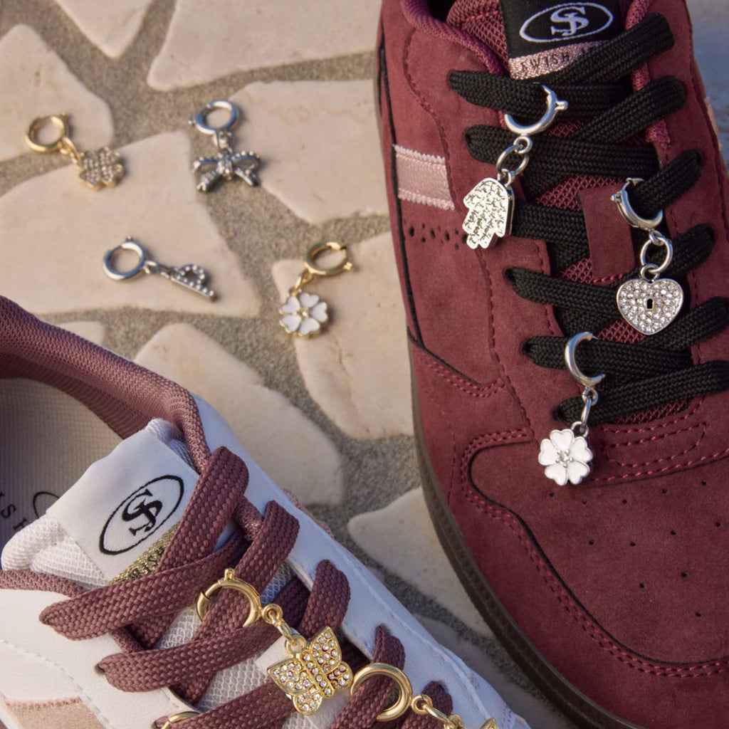 Charm Mano di Fatima strass argento portafortuna Lora Ferres