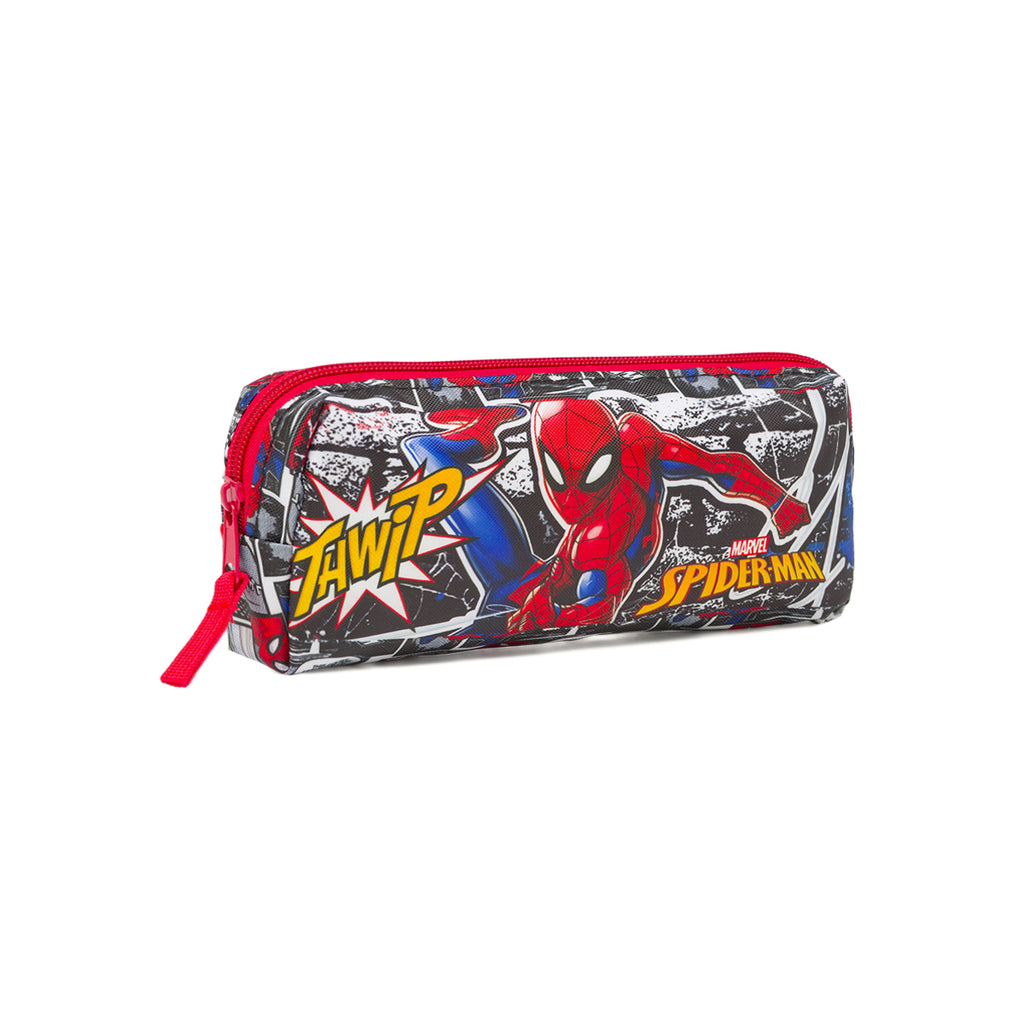Astuccio Marvel Spider-Man  Nero e rosso con stampa dinamica