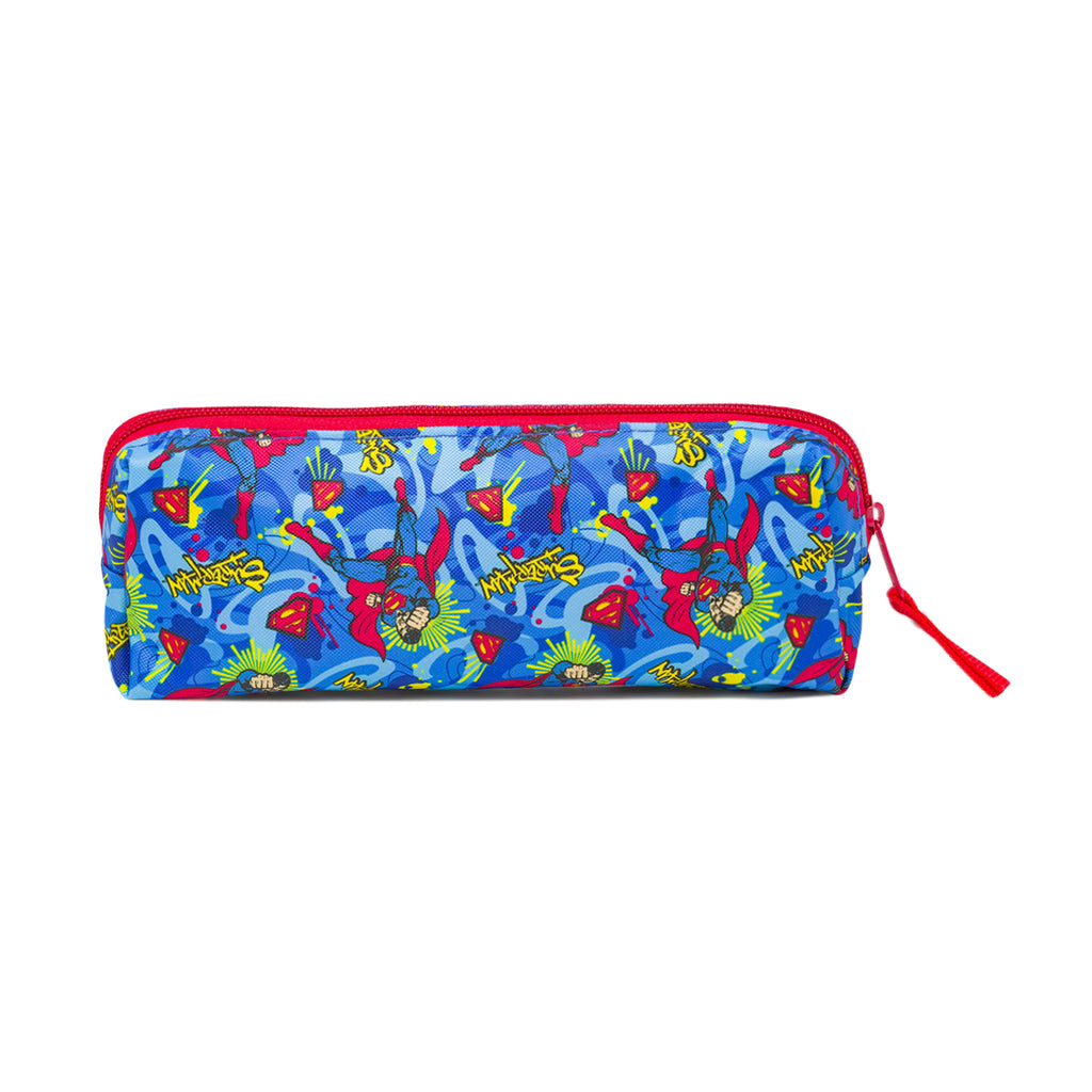 Astuccio Superman Blu e rosso con logo Supereroe DC Comics