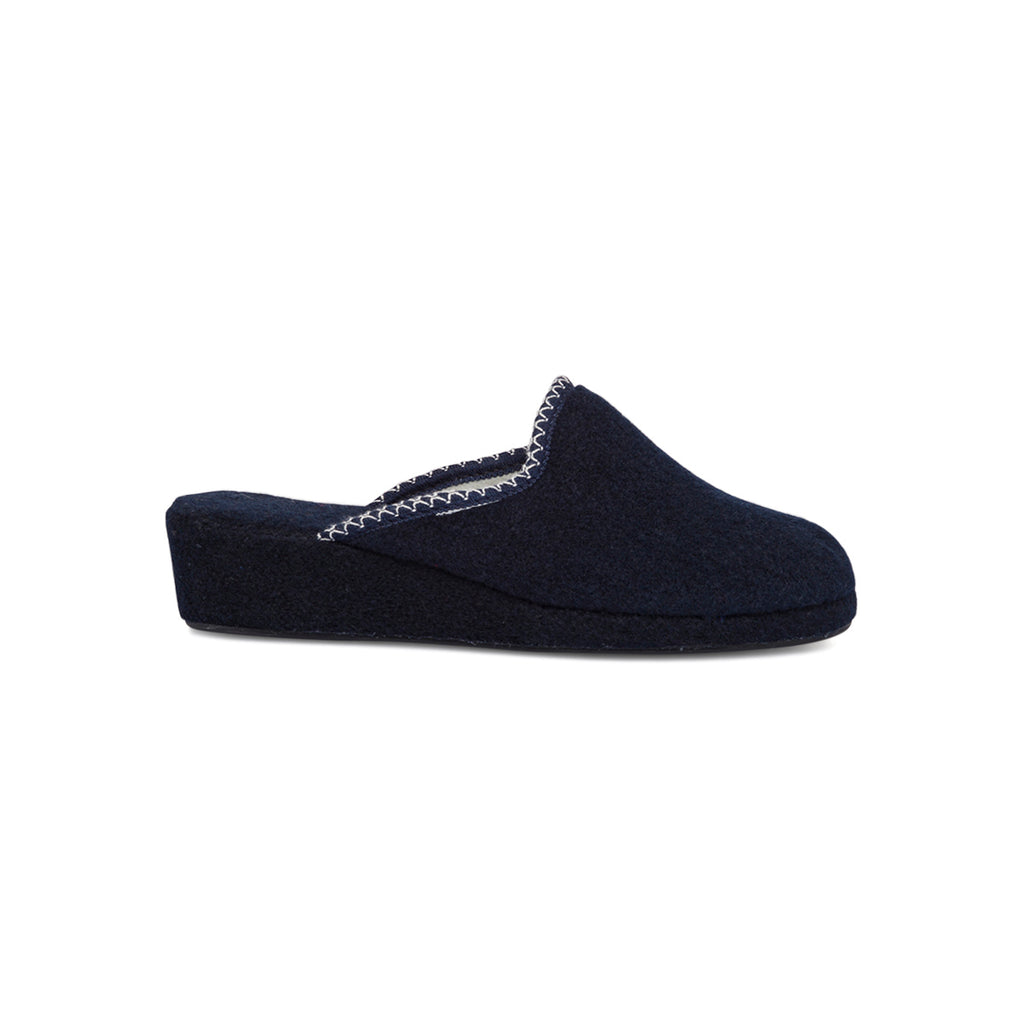 Pantofole blu da Donna in tessuto Stilrosa