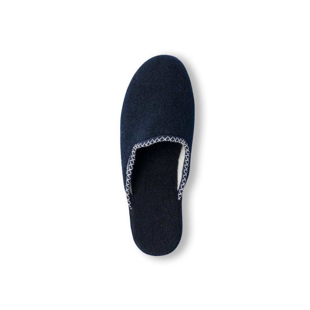 Pantofole blu da Donna in tessuto Stilrosa
