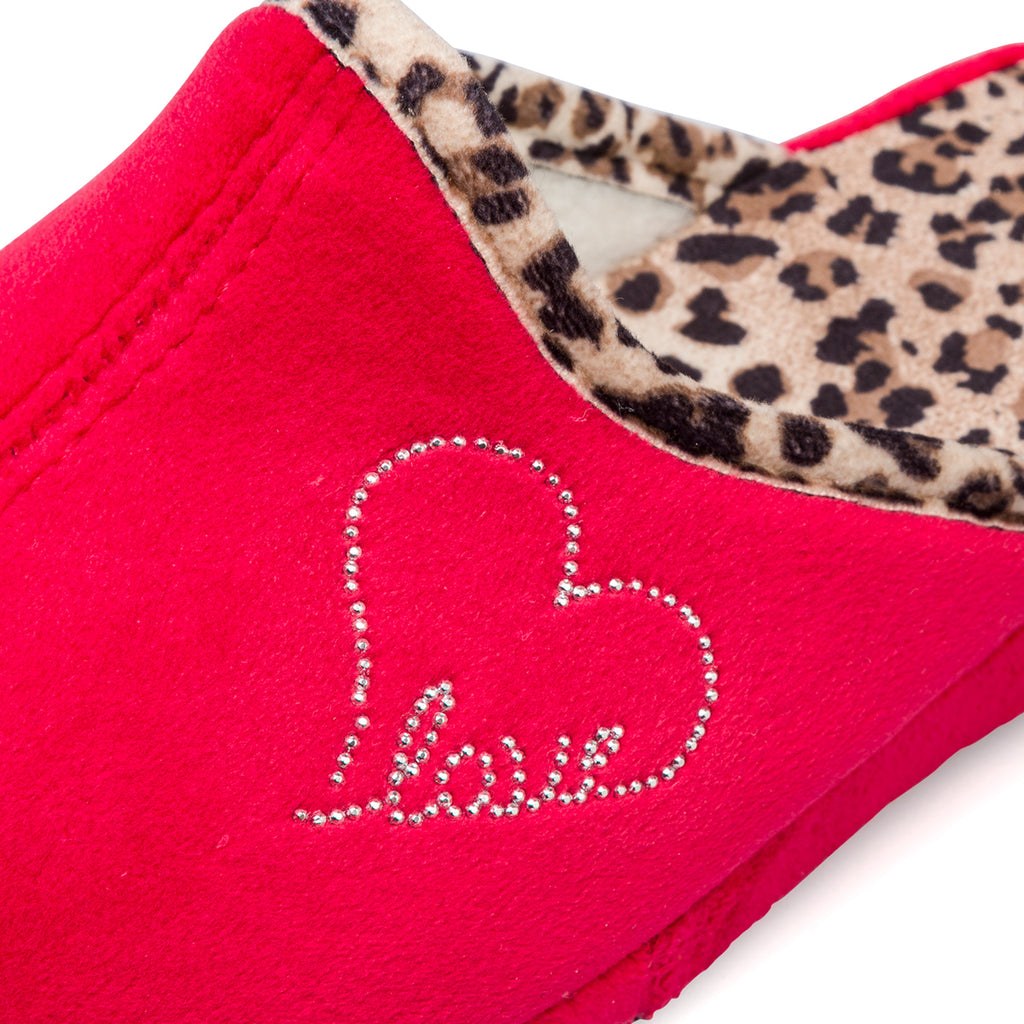 Pantofole rosse da Donna Stilrosa