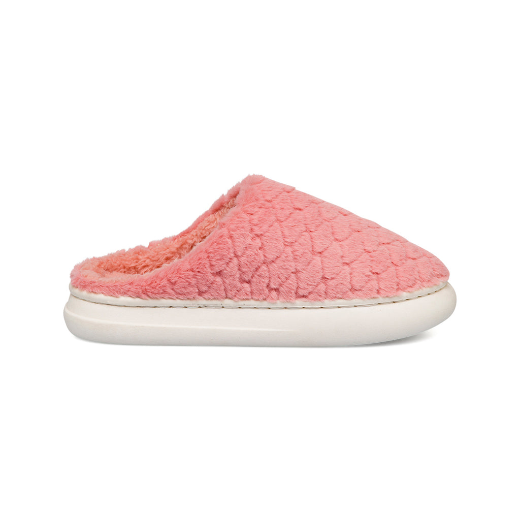 Pantofole rosa da donna in pelliccia sintetica Lora Ferres