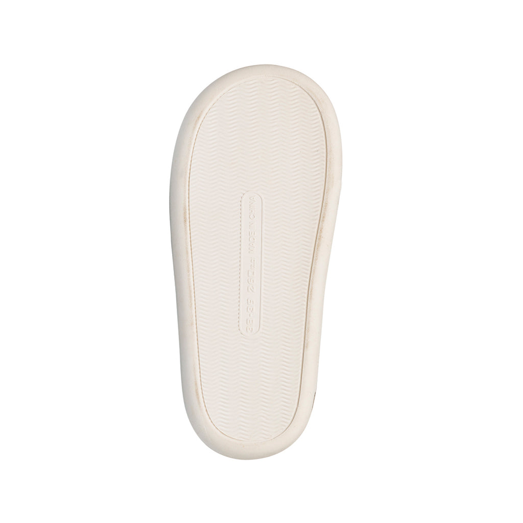 Pantofole taupe da donna in pelliccia sintetica Lora Ferres