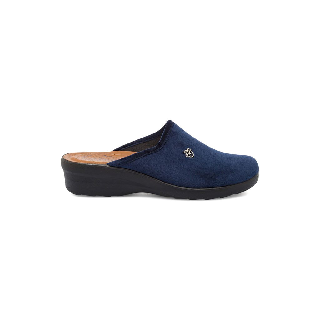 Pantofole blu da donna Fly Flot