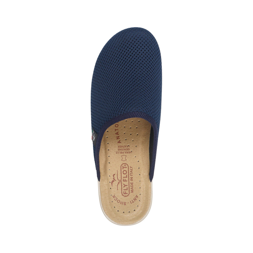 Ciabatte blu da Donna in tessuto traforato Fly Flot