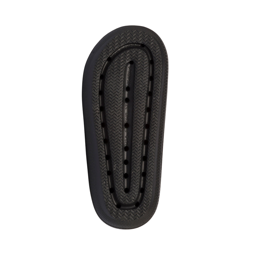 Ciabatte da donna platform 6 cm nere Lora Ferres