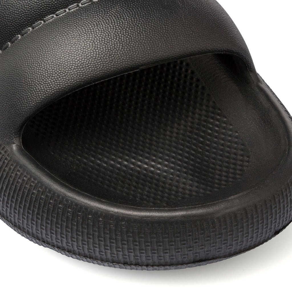 Ciabatte da donna platform 6 cm nere Lora Ferres