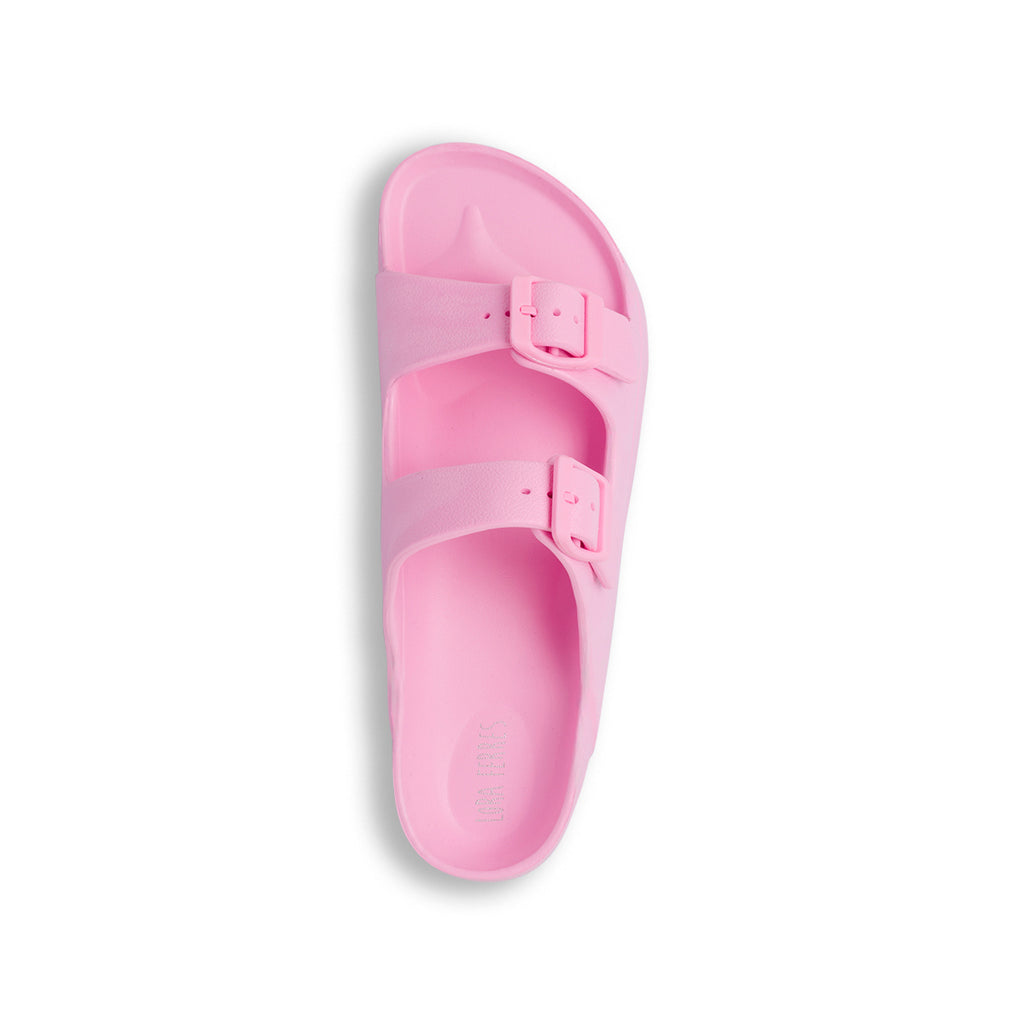 Ciabatte in gomma da donna rosa con doppio cinturino Lora Ferres