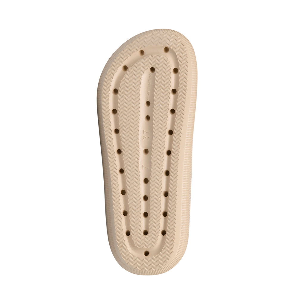 Ciabatte beige da donna con platform Lora Ferres