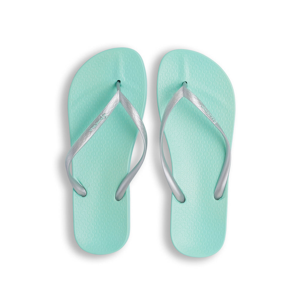 Ciabatte infradito da donna verde acqua Ipanema Anatomica Tan