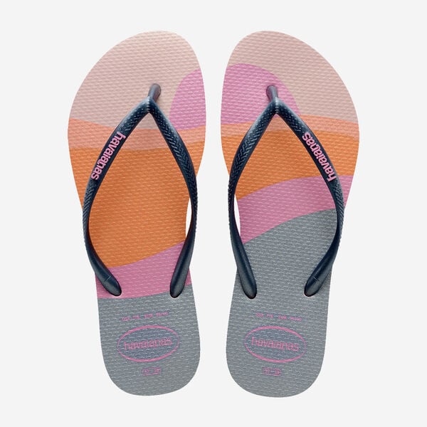 Ciabatte infradito da donna multicolore Havaianas Slim Palette Glow