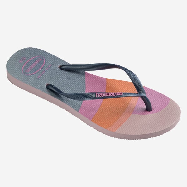 Ciabatte infradito da donna multicolore Havaianas Slim Palette Glow